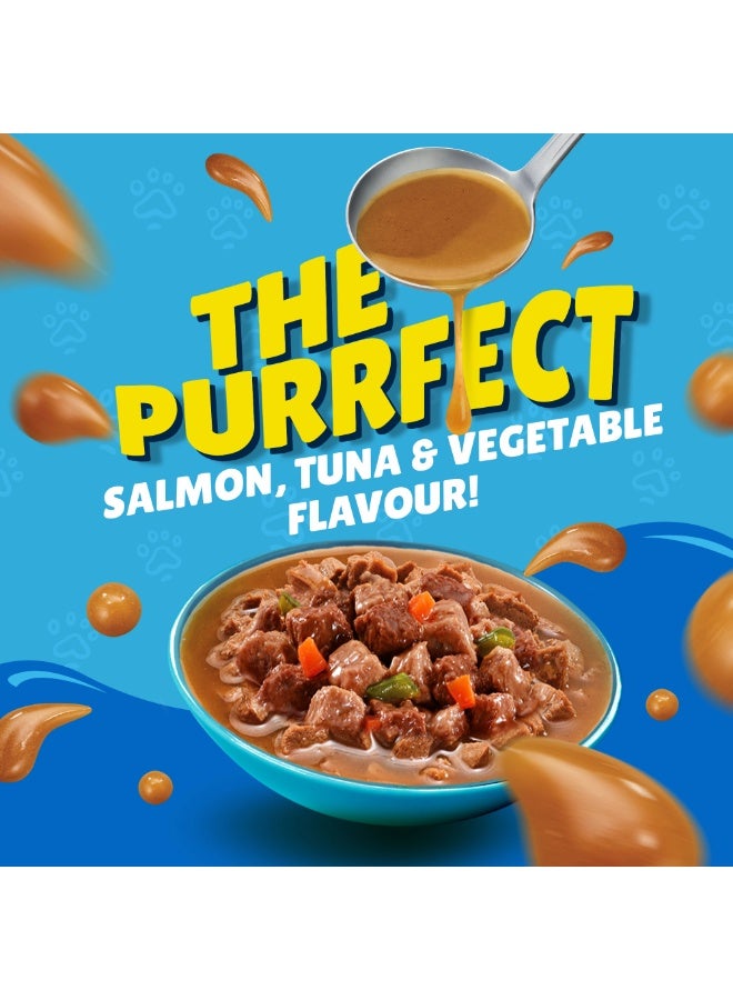 Friskies In Gravy Wet Cat Food 400G - PURINA
