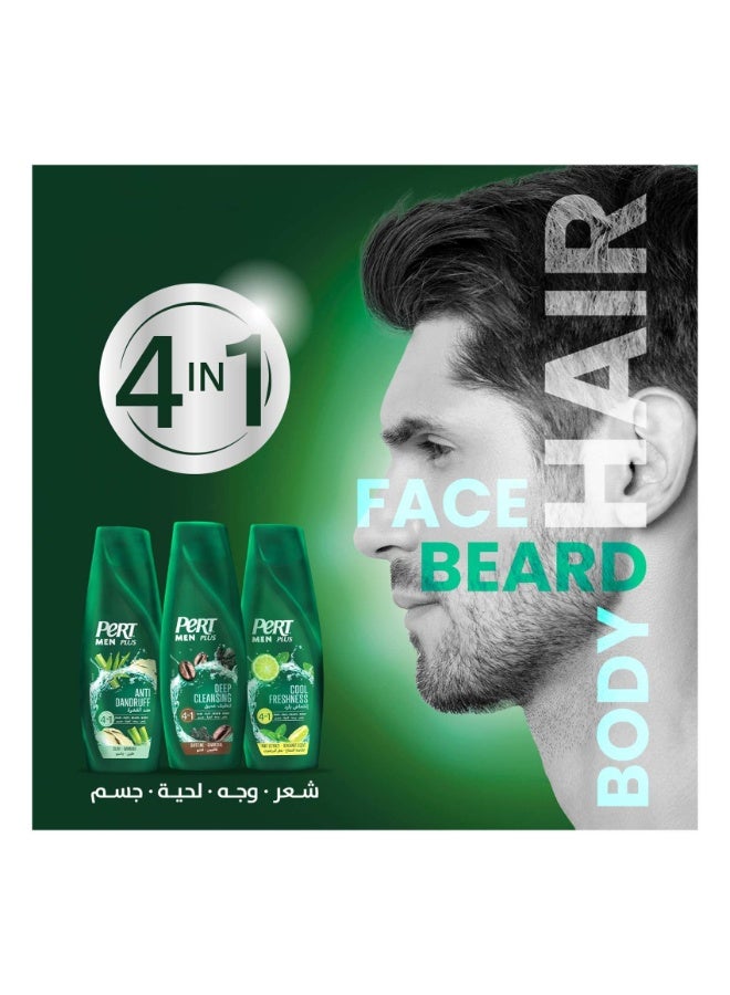 PERT PLUS 4-In-1 Cool Freshness Shampoo for Men