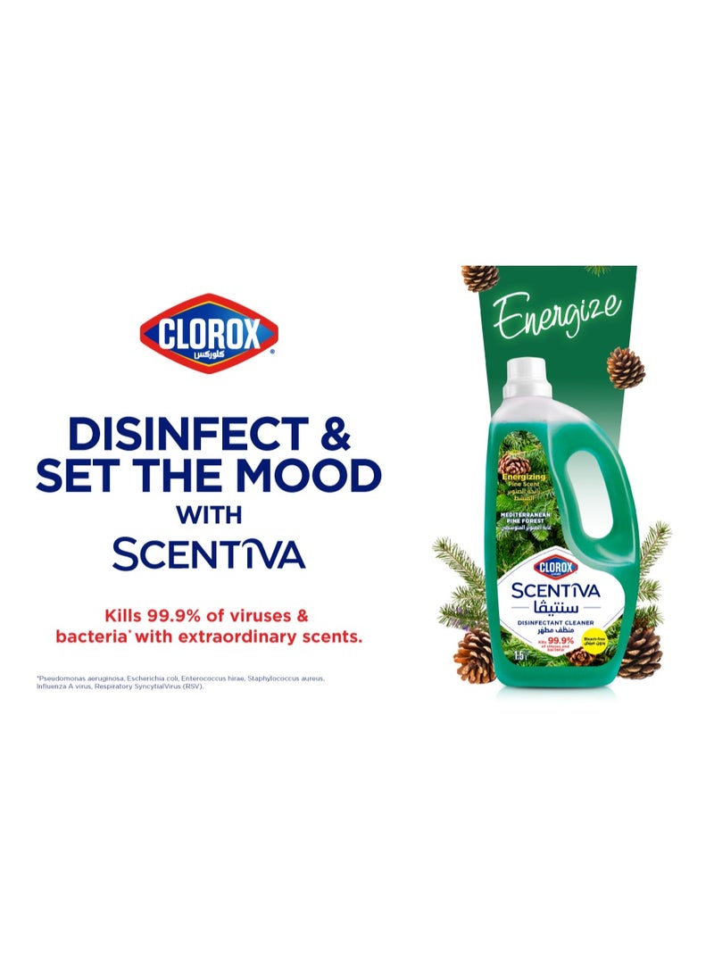 Clorox Scentiva Disinfectant Cleaner Mediterranean Pine