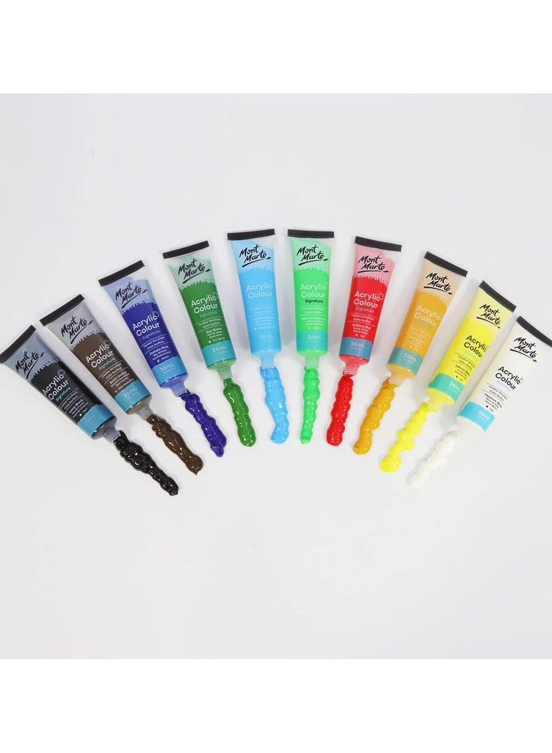 Mont Marte Acrylic Paint Set 24Pc - Premium Quality