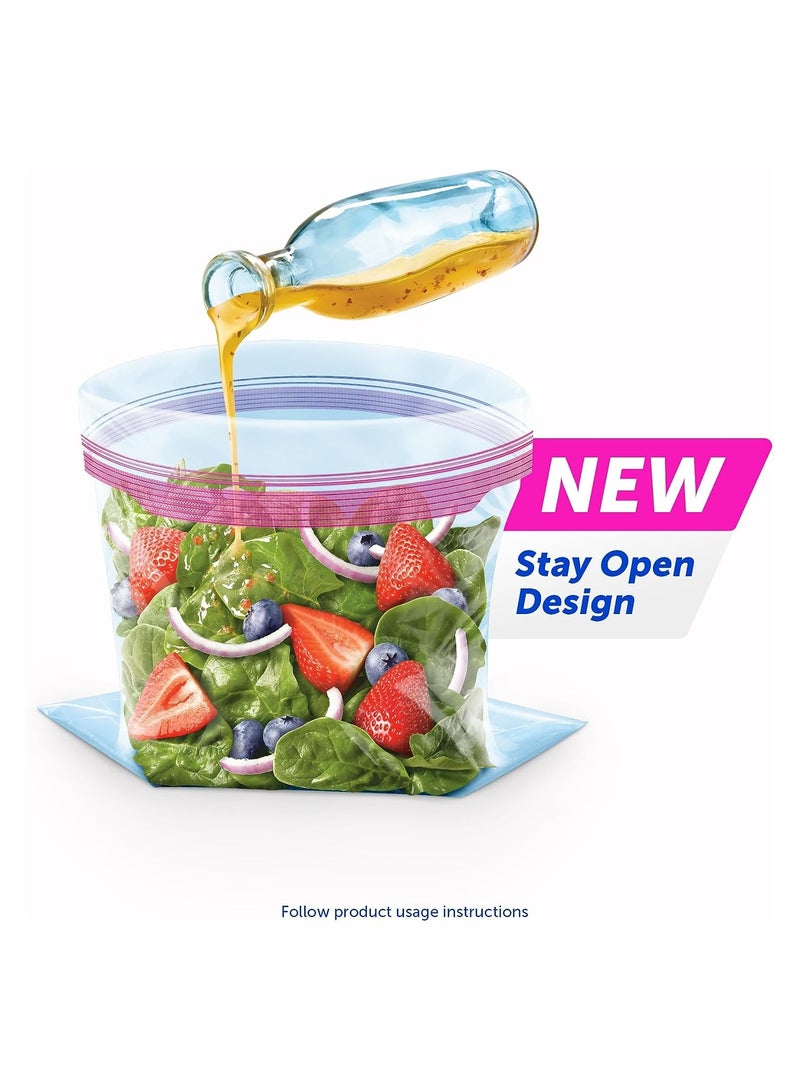 Ziploc Easy Open Storage Bags 48 Count