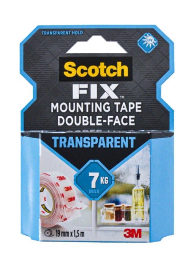 Scotch Mounting Transparent Tape 19MM X 1.5M