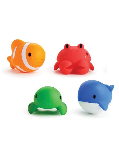 Munchkin Ocean Friend Squirts - Fun Bath Toys