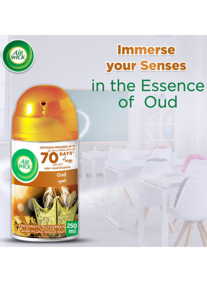 Air Wick Freshmatic Autospray Oud Fragrance 250 ML