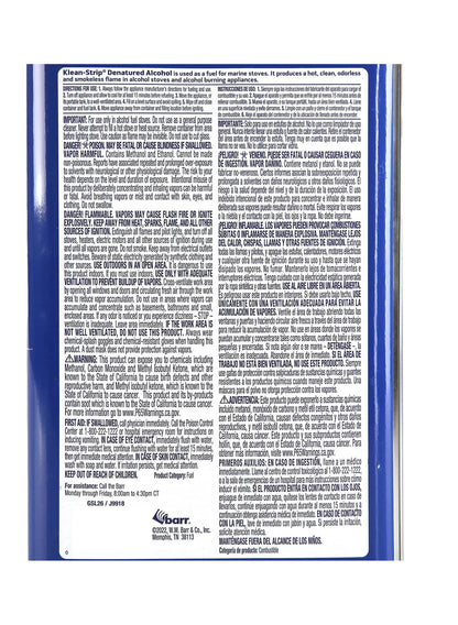 alcohol, denatured, denatured alcohol, fuel, fuel denatured, fuel denatured alcohol, klean strip