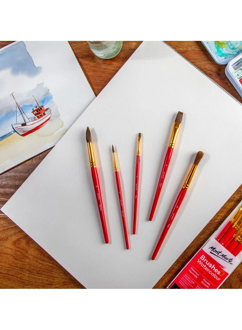 Mont Marte Watercolour Brushes Signature Set