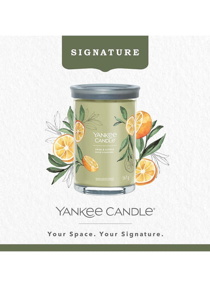 YANKEE CANDLE Sage & Citrus Scented Candle