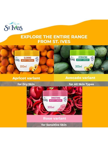 ST. Ives Glowing Body Cream With Apricot 300 ML
