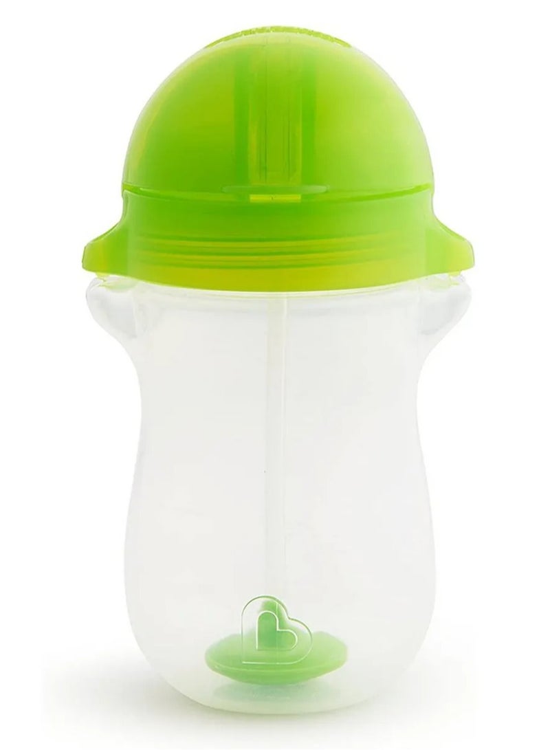 Munchkin Tip And Sip Weighted Straw Cup - Green