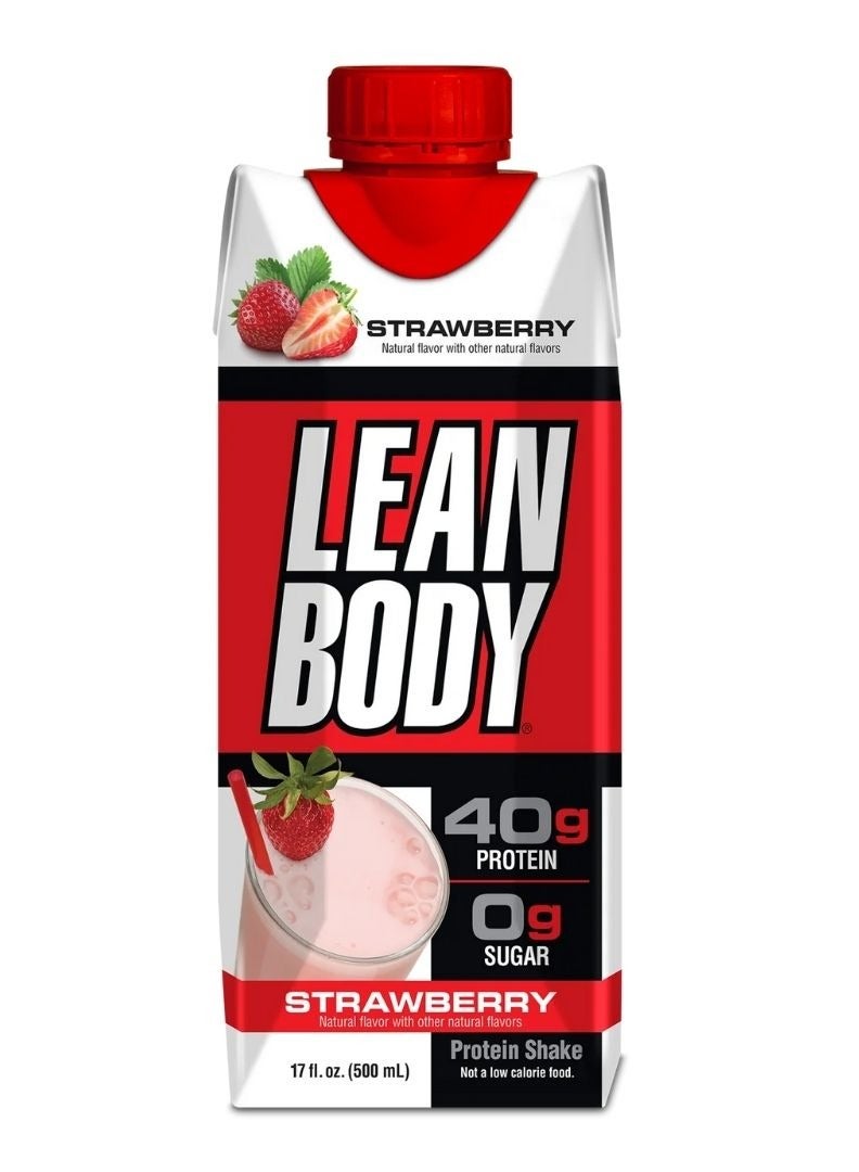 LABRADA Lean Body Strawberry Protein Shake 500 ML