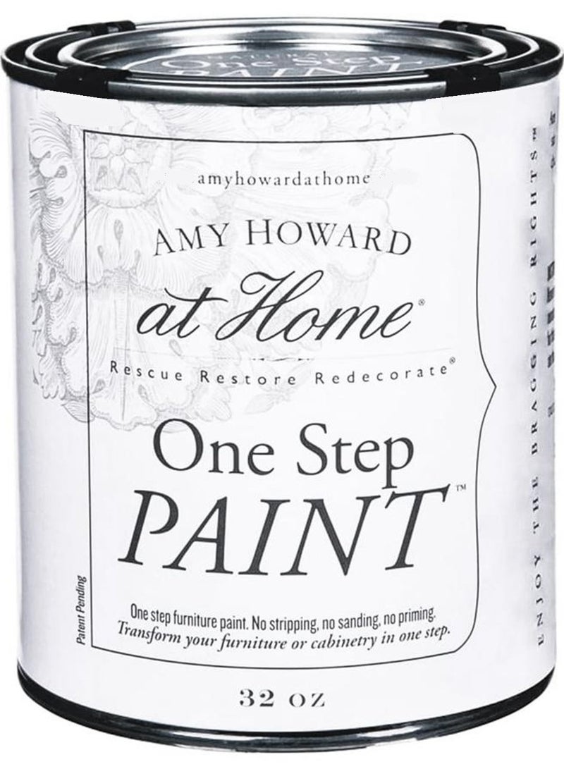 One Step Chalk-Based Paint Black 946 ML - Amy Howard