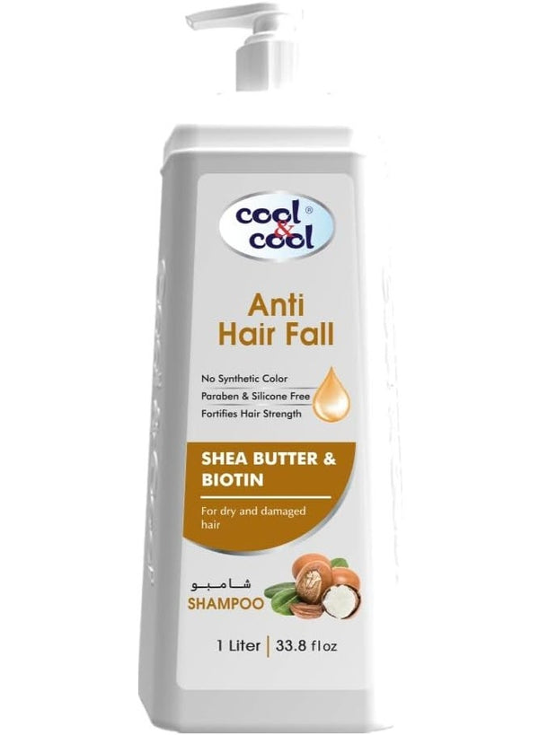 Cool & Cool Anti Hair Fall Shampoo 1L