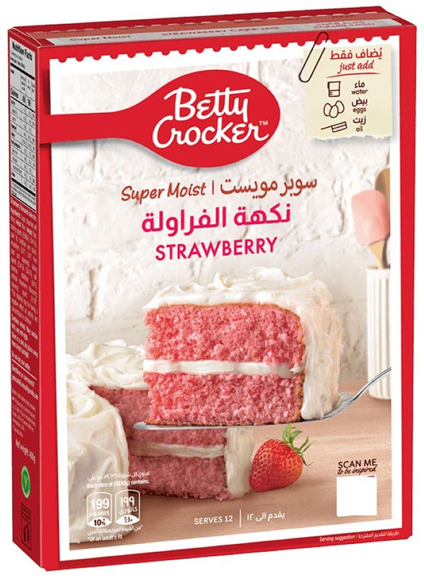Betty Crocker Super Moist Strawberry Cake Mix