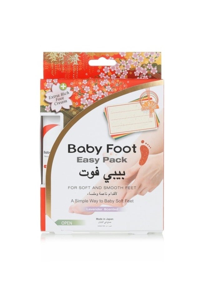 Baby Foot Easy Pack Exfoliating Foot Mask Lavender