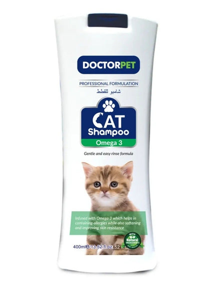 DoctorPet Omega 3 Cat Shampoo 400 ML