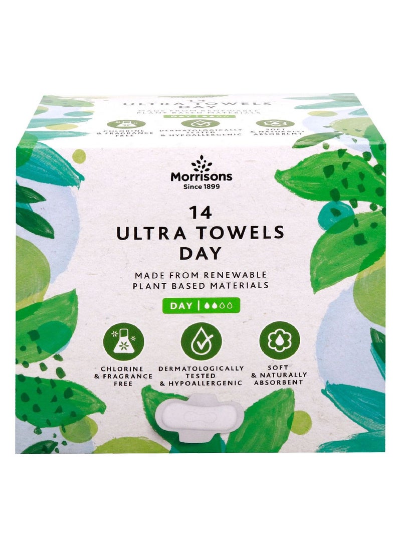 Morrisons Ultra Towels Day 14 Pcs