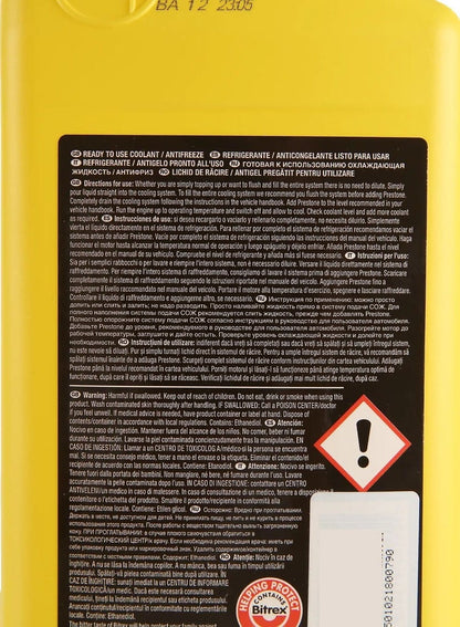 Prestone Ready-To-Use Engine Coolant 1 L