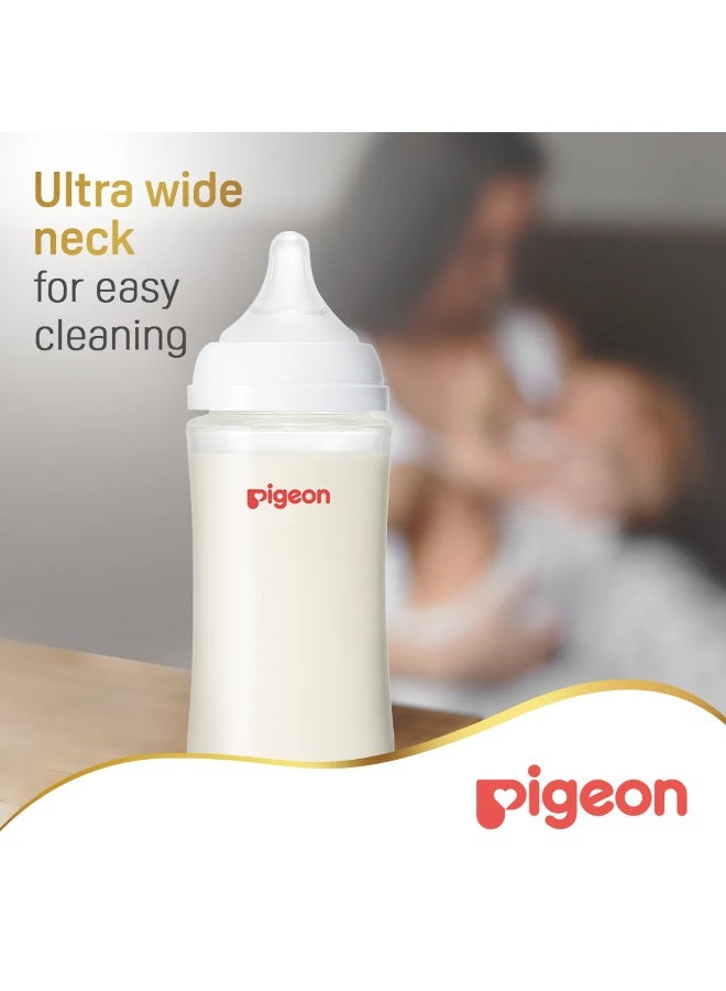 Pigeon Softouch Wide Neck Feeding Bottle 330 ML
