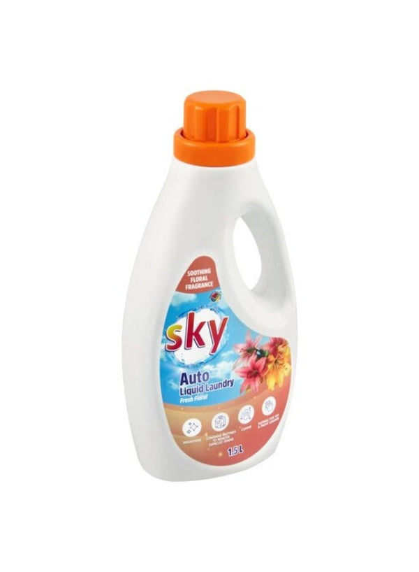 SKY Auto Laundry Gel Detergent Fresh Floral 1.5L