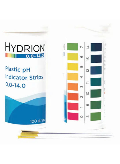 cost per, flip top, flip top vial, hydrion, indicator strips, low cost, multi-purpose, packaging test, packaging test kit, per kit, test kit, top vial, top vial packaging, vial packaging, vial packaging test