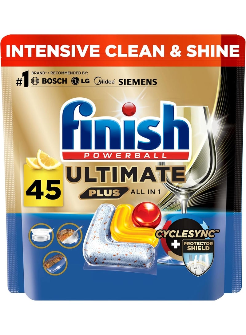 Finish Powerball Ultimate Plus Dishwasher Tablets
