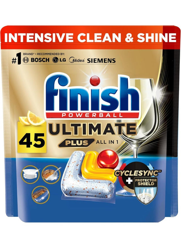Finish Powerball Ultimate Plus Dishwasher Tablets