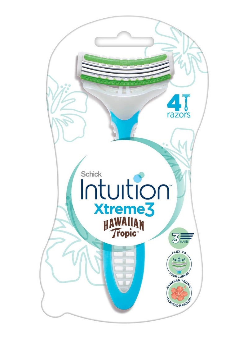 Schick Intuition Xtreme 3 Shaving Razor for Women
