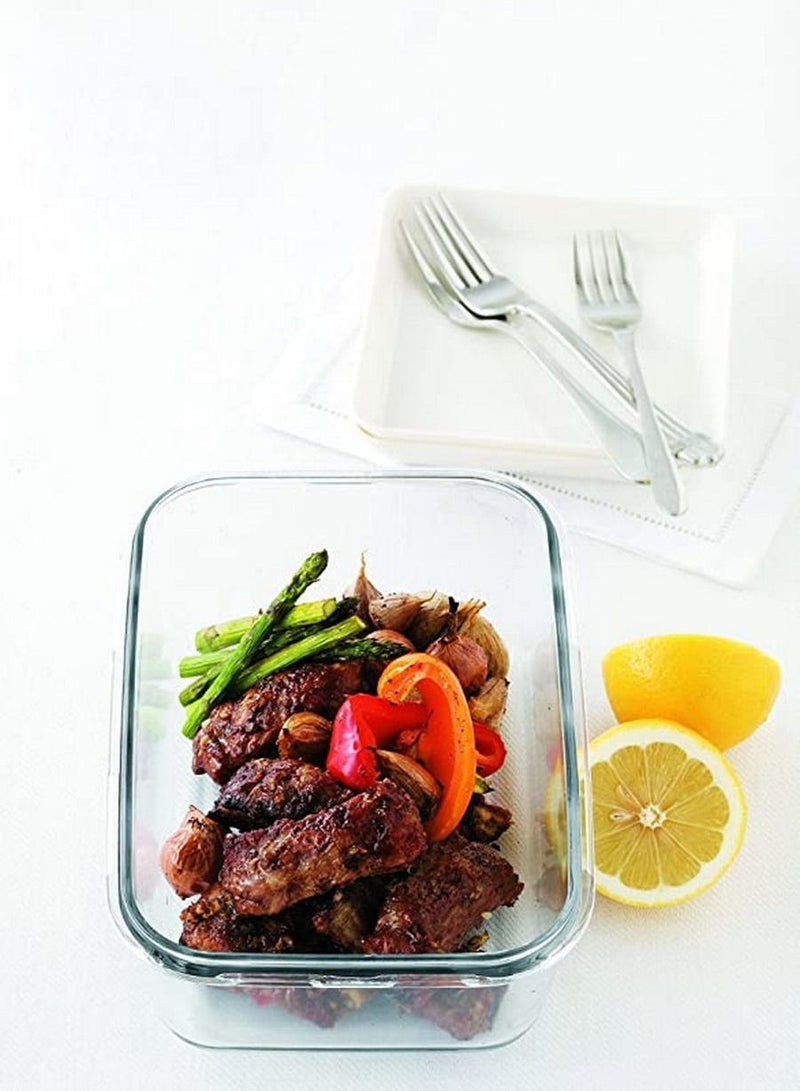 Premium Boroseal Glass Food Container by Lock & Lock