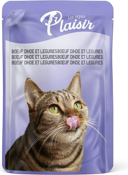 Plaisir Cats Chunks In Gravy 24 Pouches