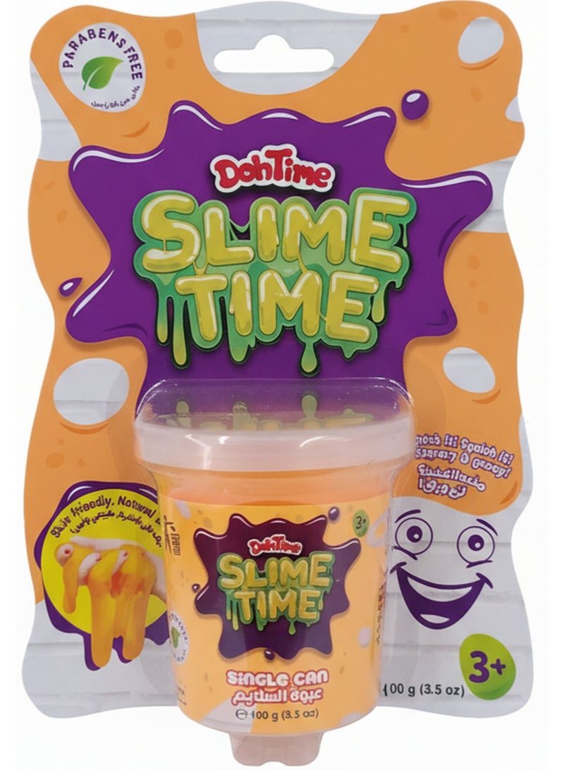 DOH TIME Slime Time Doh Can Orange 100G