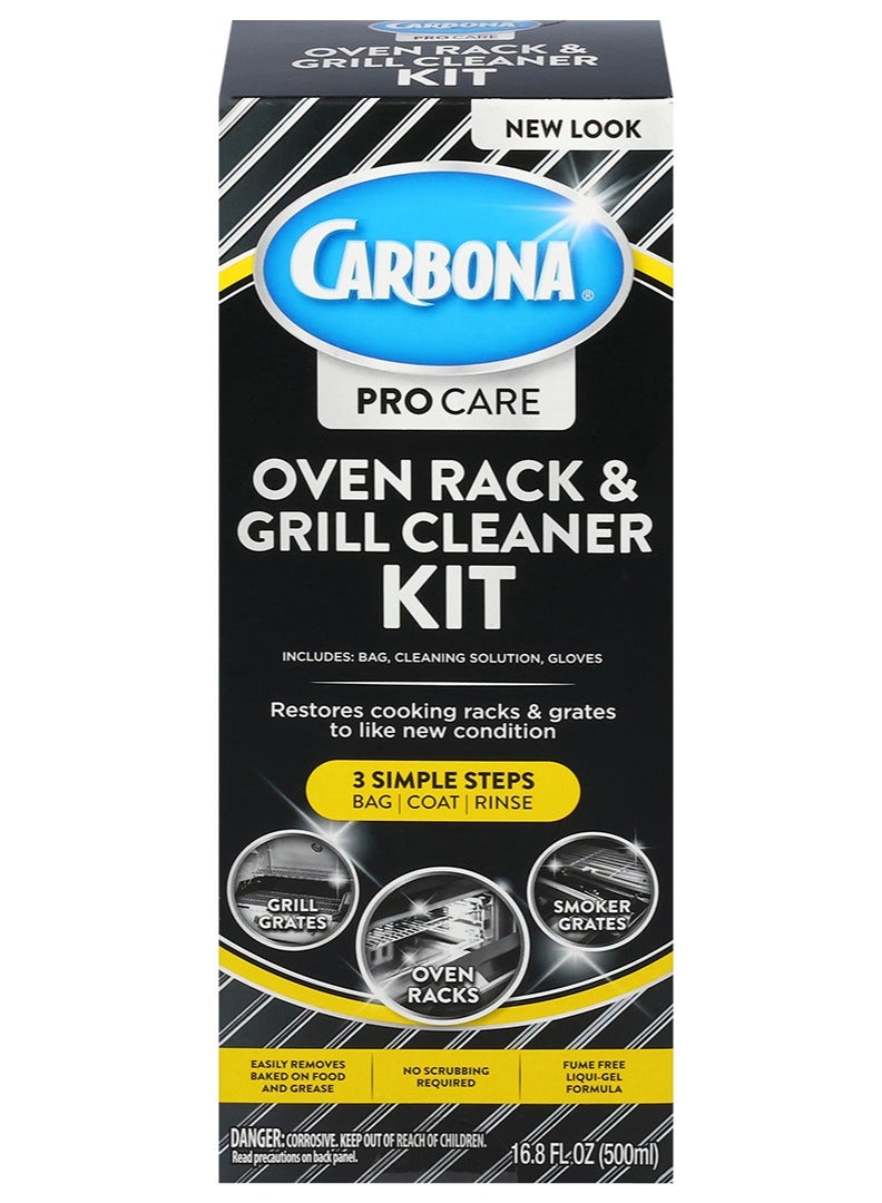 CARBONA Oven Rack & Grill Cleaner Kit 500 ML