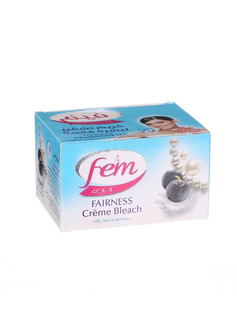 Fem Milk Pearl & Blueberry Fairness Cream 50g