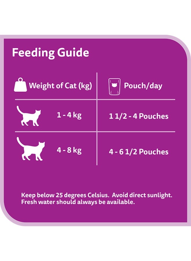Whiskas Wet Cat Food Tuna 80G X 4