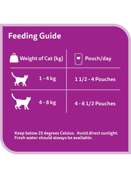 Whiskas Wet Cat Food Tuna 80G X 4