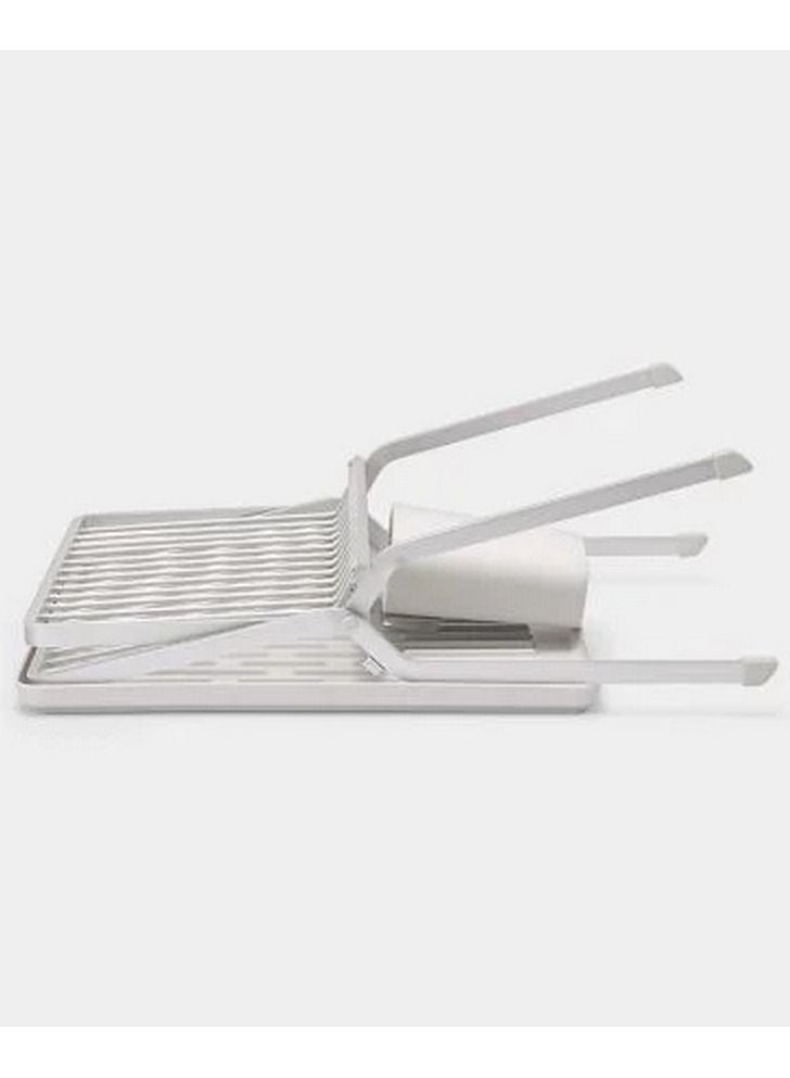 Brabantia Foldable Dish Drying Rack - Light Grey