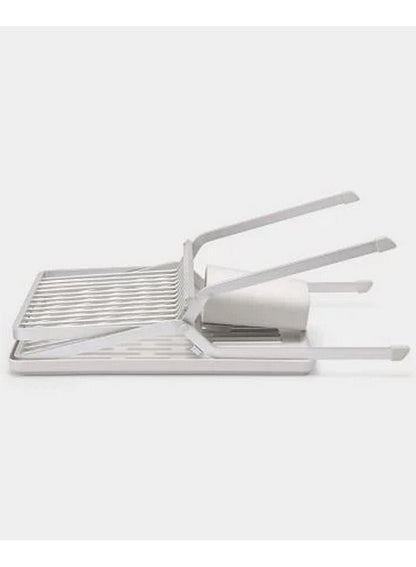Brabantia Foldable Dish Drying Rack - Light Grey