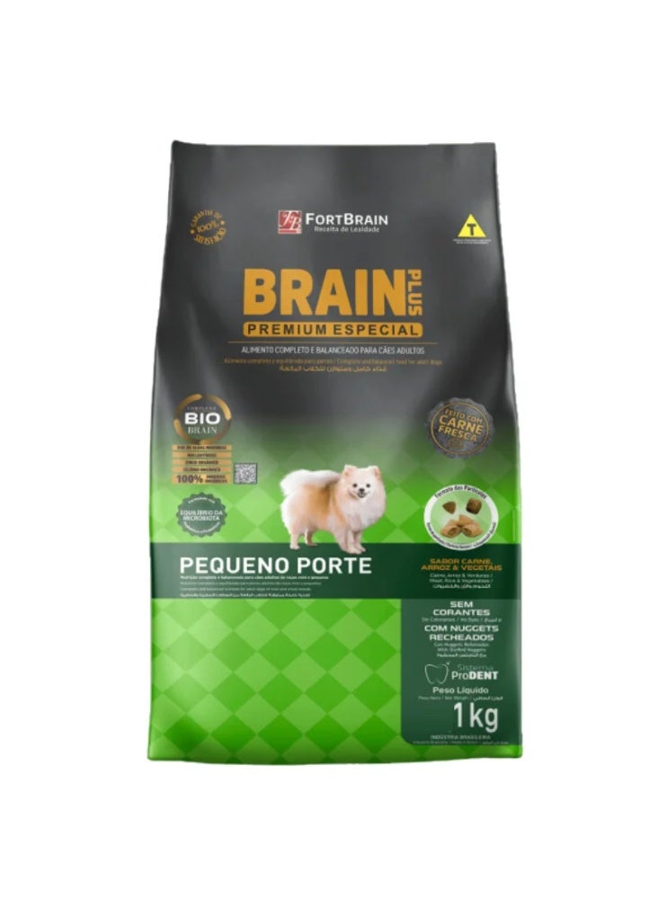 FORTBRAIN Brain Plus Small Dog Food 1Kg
