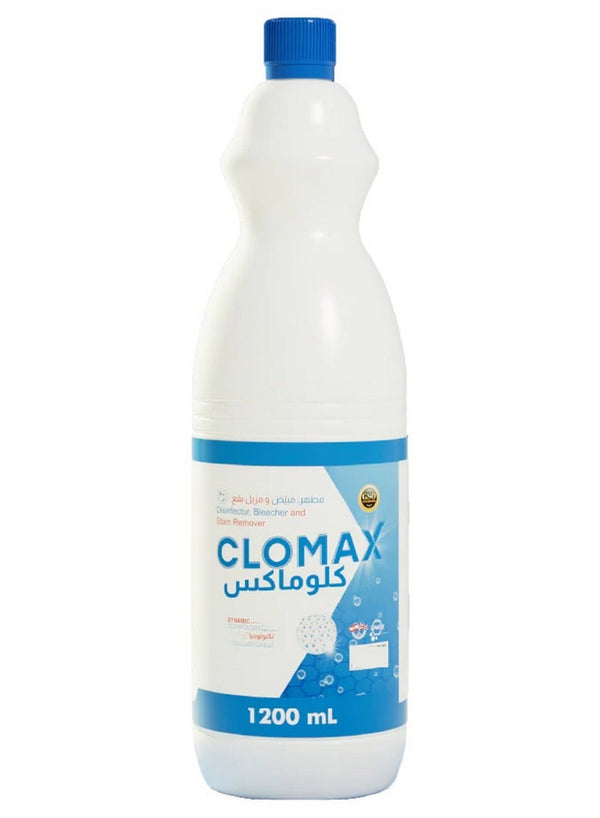 CLOMAX Disinfector Bleacher And Stain Remover 1200 ML