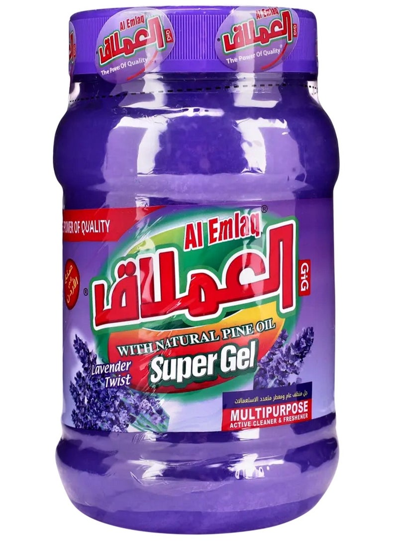 Al Emlaq Super Dishwashing Gel Lavender Twist 1 Kg
