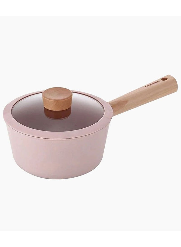 Neoflam Blossom Sauce Pan 18 cm Sandy Pink