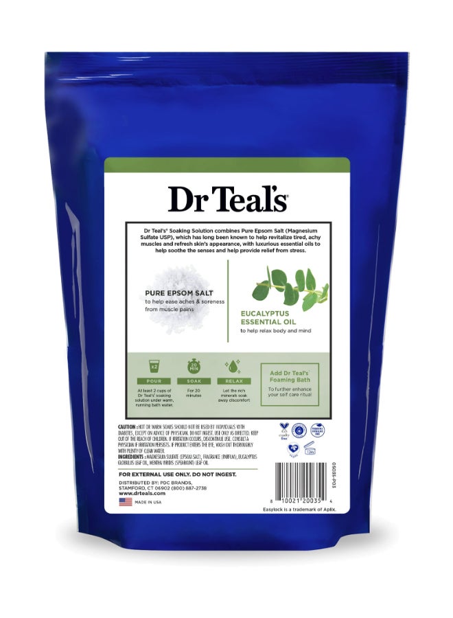 Dr Teal's Eucalyptus & Spearmint Epsom Salt