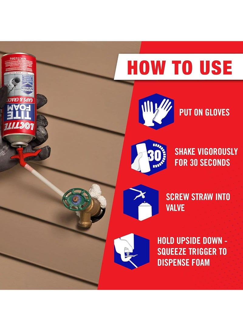 Loctite Tite Foam Gaps & Cracks Spray Foam