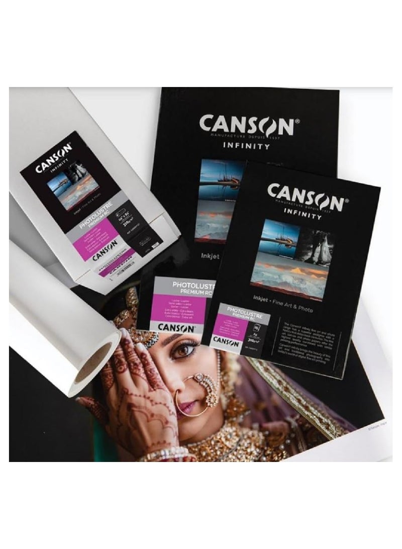 CANSION Infinity Photo Lustre Premium Rc A4 25 Sheets