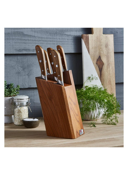 Stainless Steel Knife Block Set by Richardson Sheffield