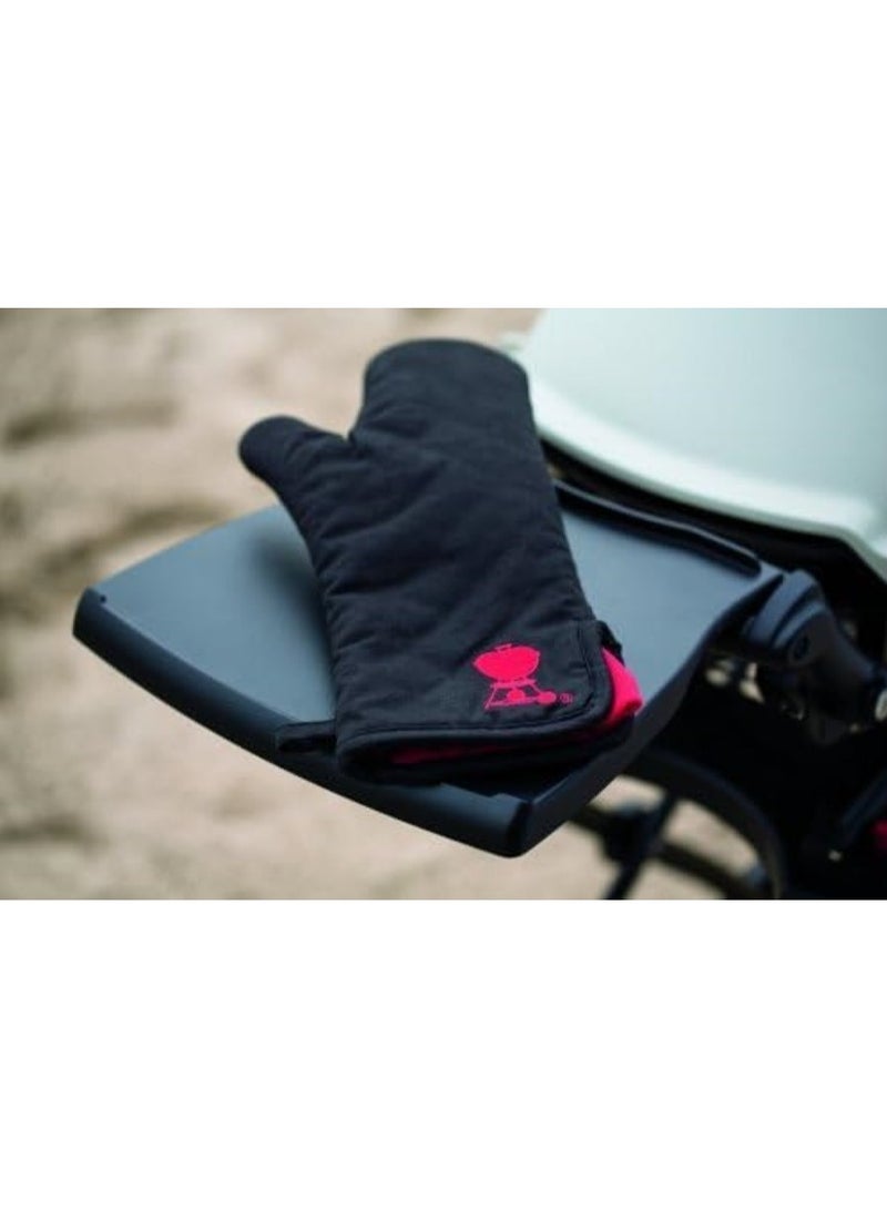 Weber Cotton Heat Resistant Mitts Black