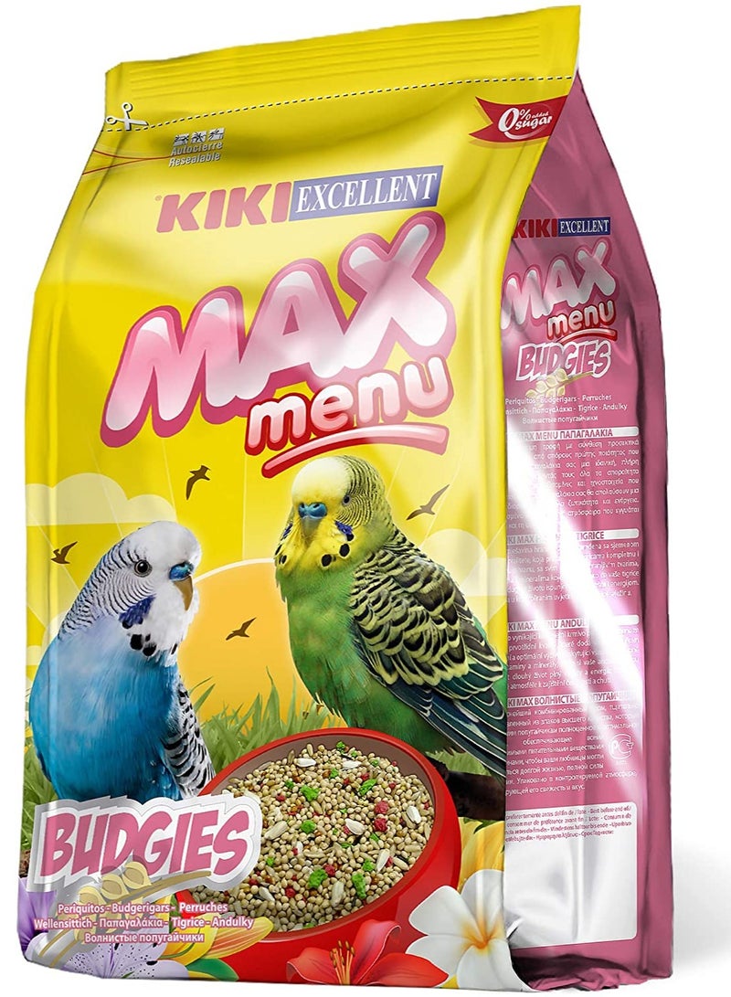 KIKI Max Menu Budgie Food 500G