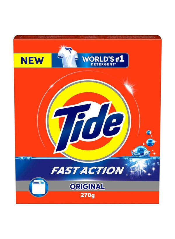 Tide Fast Action High Solution Detergent Powder 270G