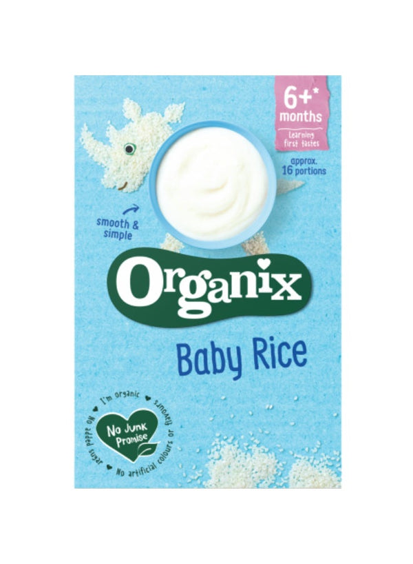 Organix Organic Baby Rice 100g for Weaning