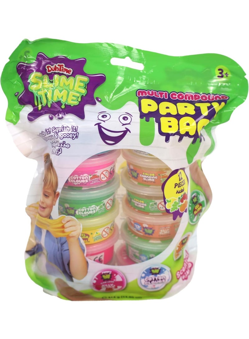 Glow In The Dark Slime Party Bag by DOH TIME