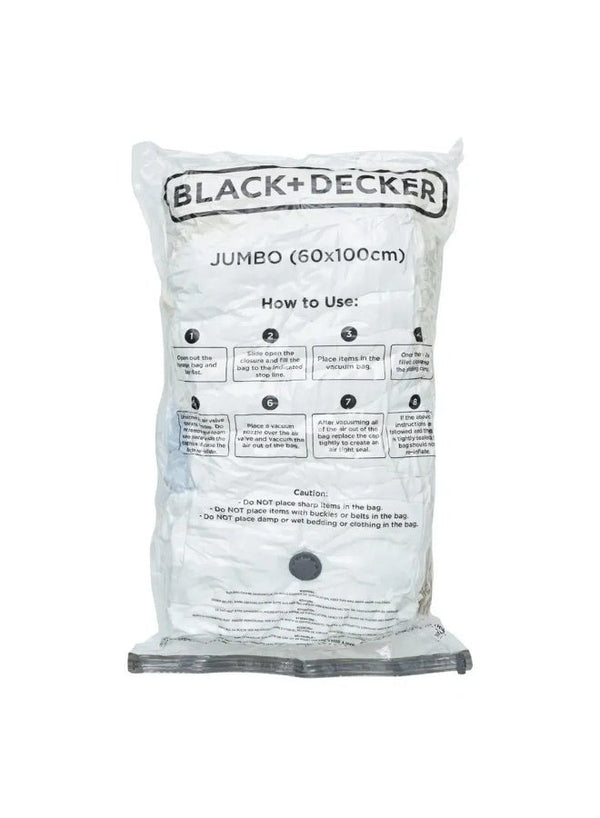BLACK&DECKER Vacuum Storage Bags XL 60x100cm